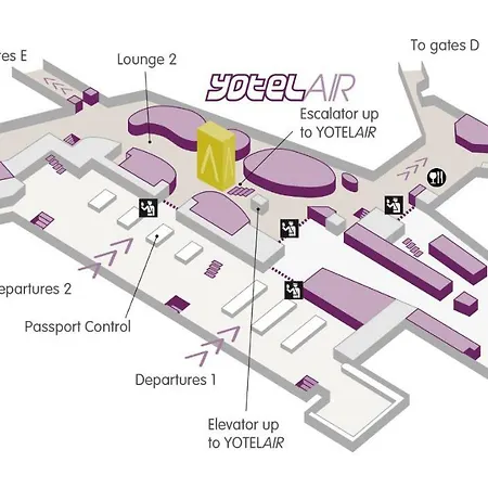 Yotelair Amsterdam Schiphol Transit Szálloda